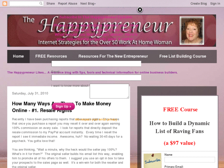 www.thehappypreneur.info