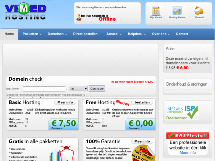 www.vimedhosting.nl