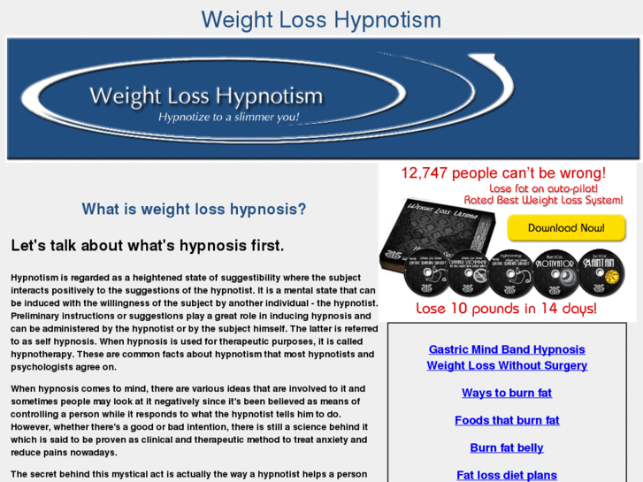 www.weightlosshypnotism.info