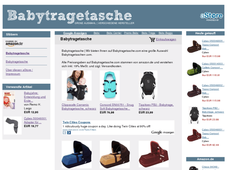 www.babytragetasche.com