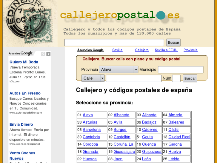 www.callejeropostal.es