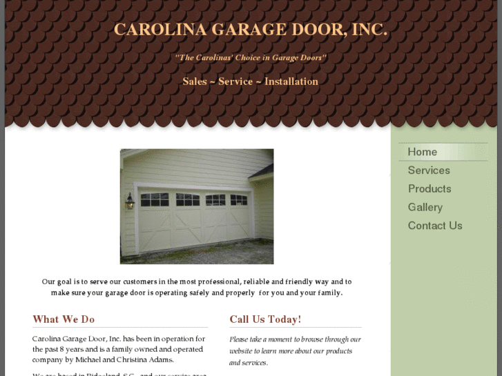 www.carolinagaragedoors.com