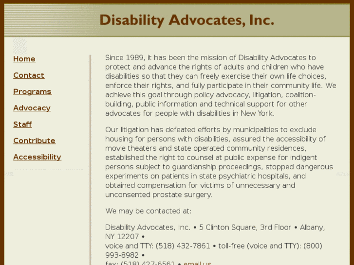 www.disabilityadvocates.info