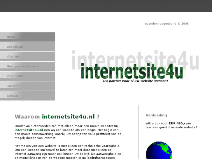 www.internetsite4u.nl