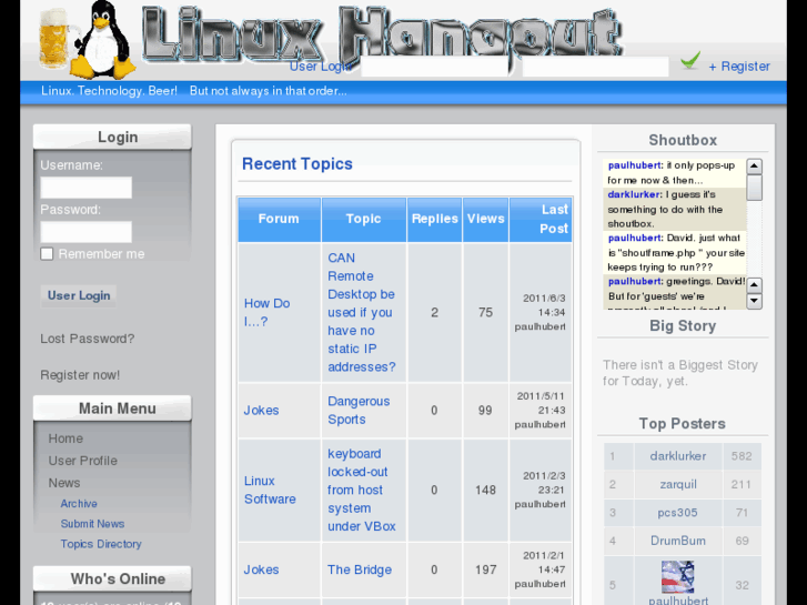 www.linuxhangout.net