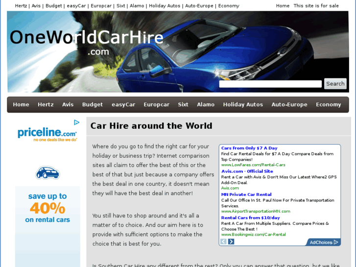 www.oneworldcarhire.com