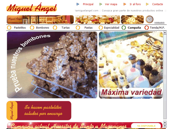 www.pasteleriamiguelangel.com