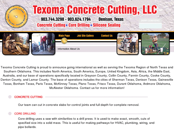 www.texomaconcretecutting.com