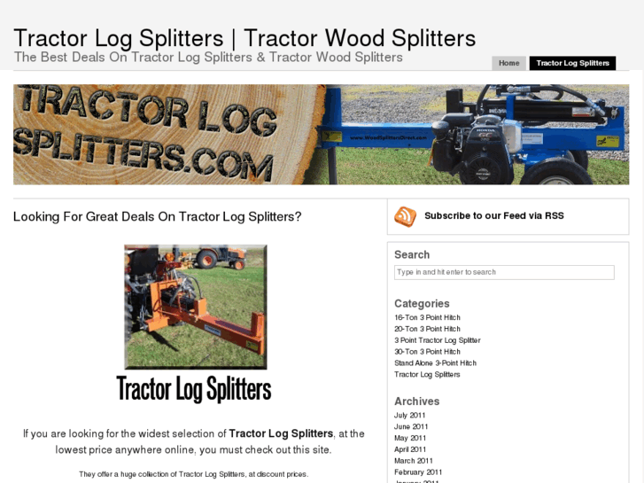 www.tractorlogsplitters.com