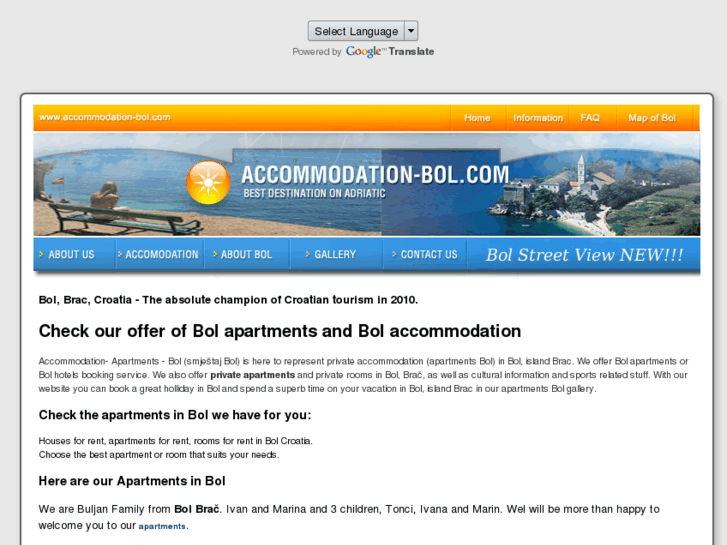 www.accommodation-bol.com