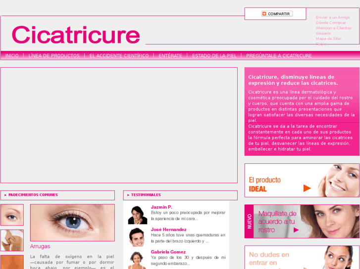 www.cicatricure.com.mx