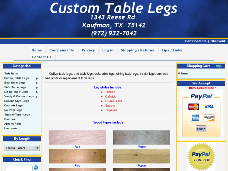 www.customtablelegs.com