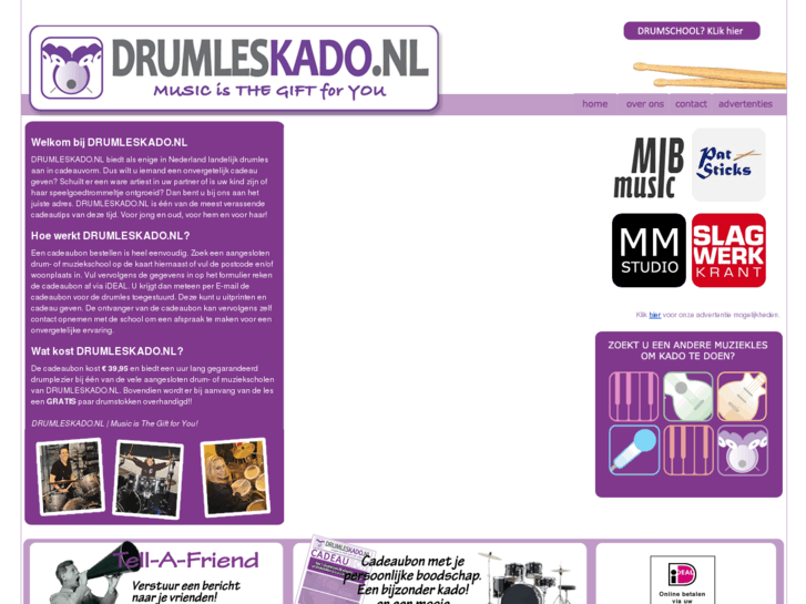 www.drumleskado.nl