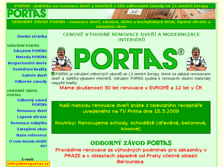 www.dvereportas.cz