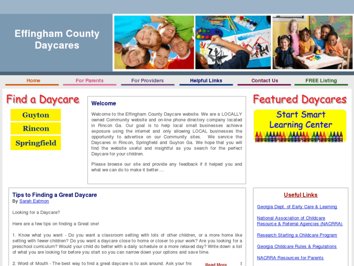 www.effinghamcountydaycares.com