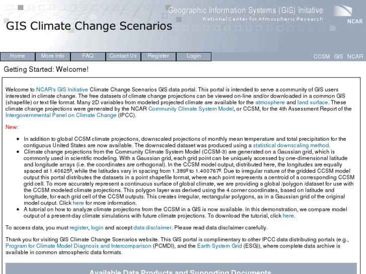 www.gisclimatechange.org