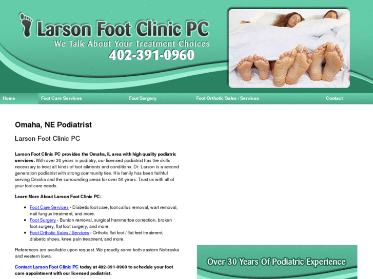 www.larsonfootclinic.com