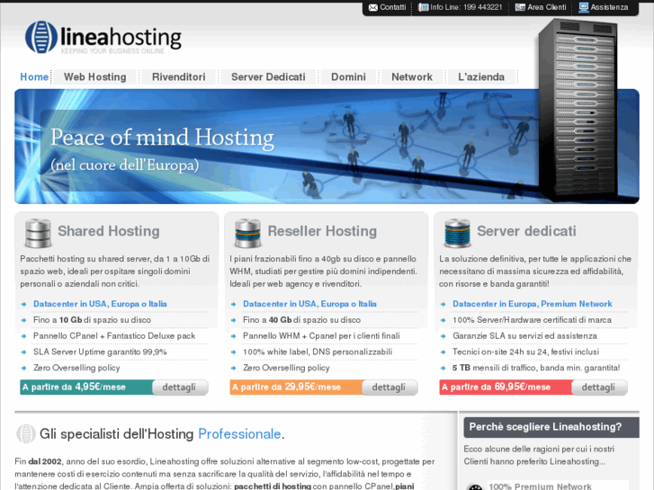 www.lineahosting.it