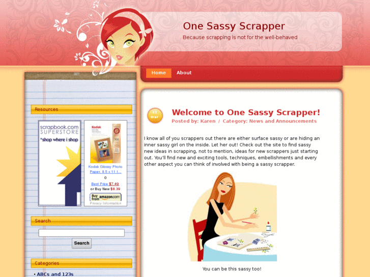 www.onesassyscrapper.com