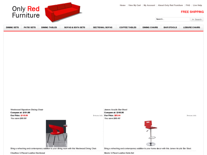 www.onlyredfurniture.com