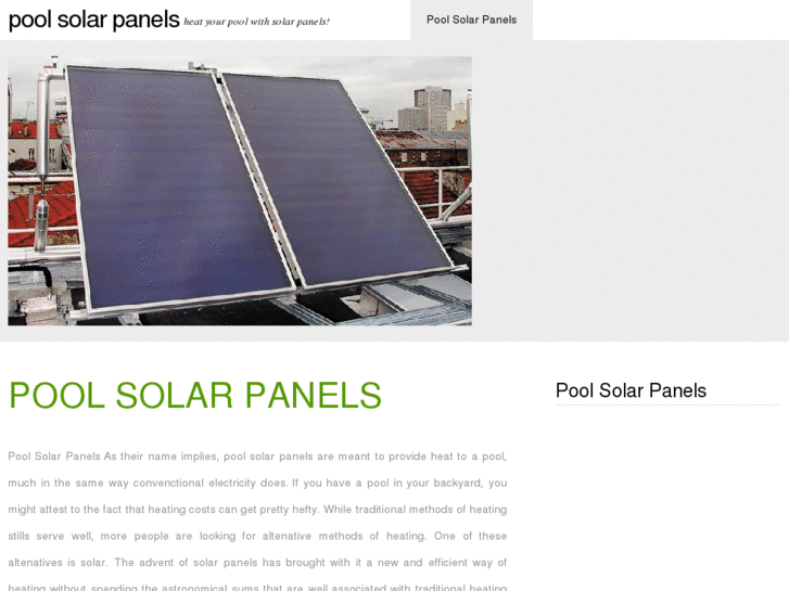 www.poolsolarpanels.info