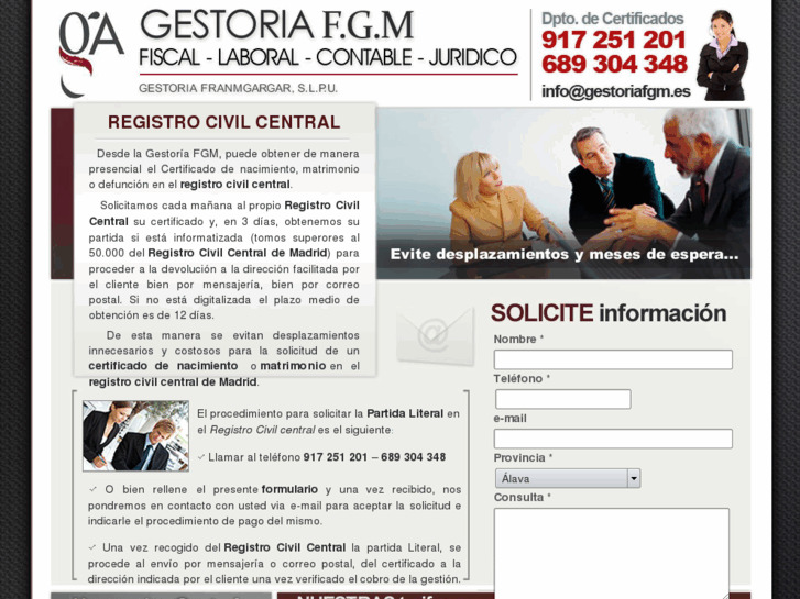 www.registrocivilcentral.com.es