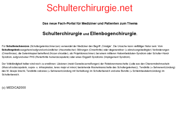 www.schulterchirurgie.info