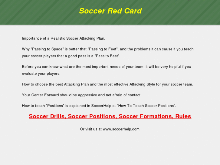 www.soccerredcard.com