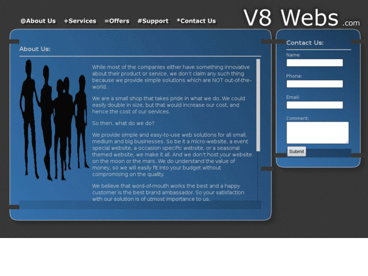 www.v8webs.com