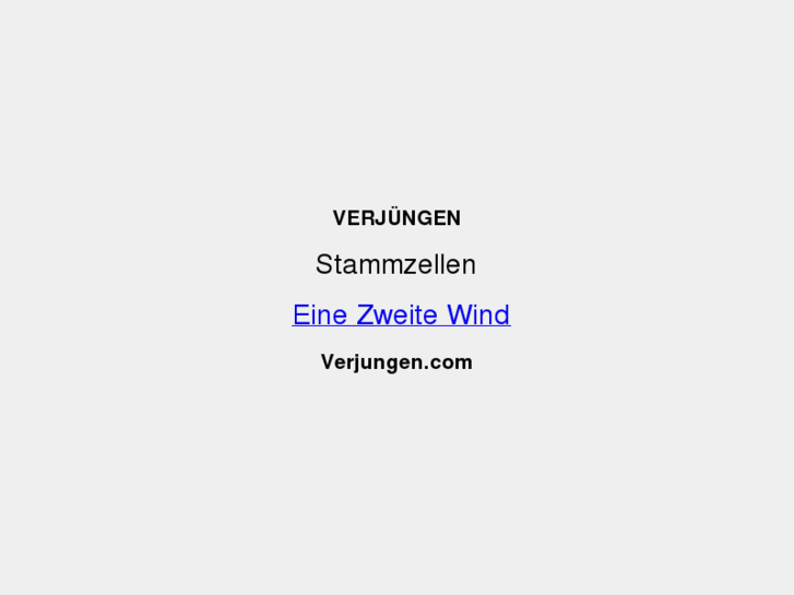 www.verjungen.com