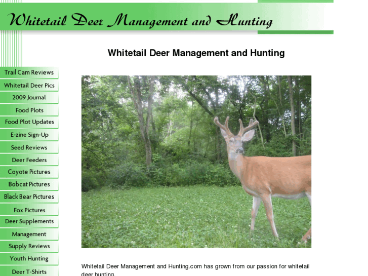 www.whitetaildeer-management-and-hunting.com