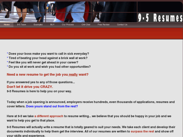 www.9to5resumes.com