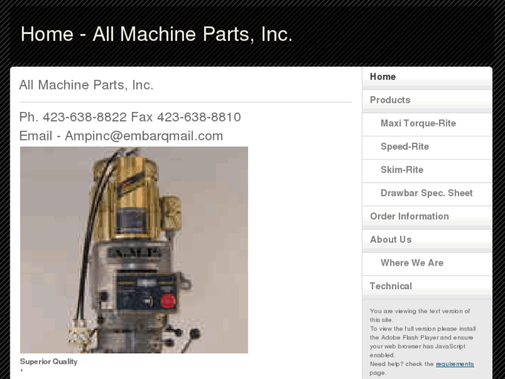 www.allmachinepartsinc.com