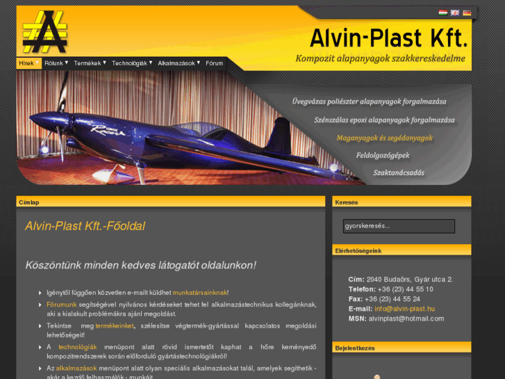 www.alvin-plast.hu