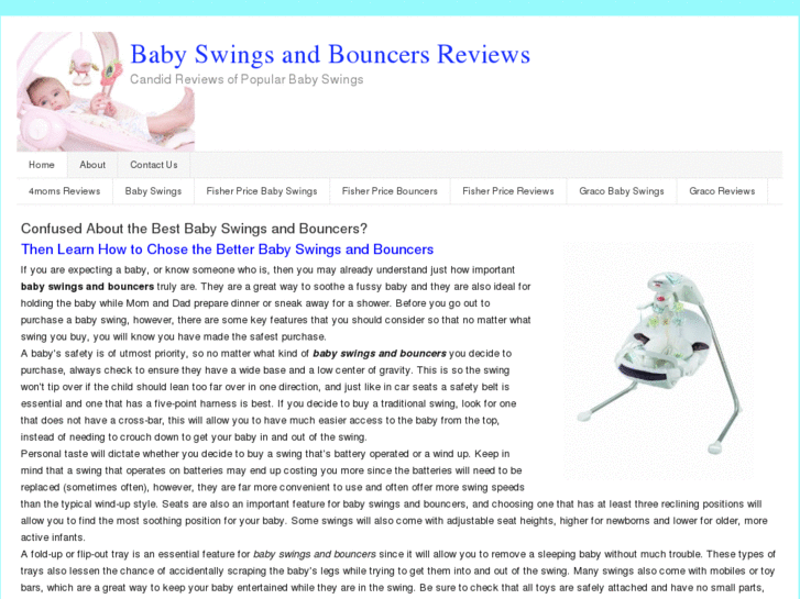 www.babyswingsandbouncers.net