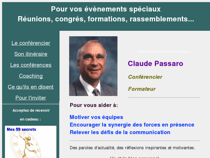 www.claudepassaro.com