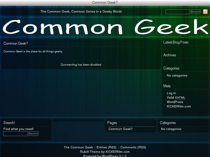 www.commongeek.com