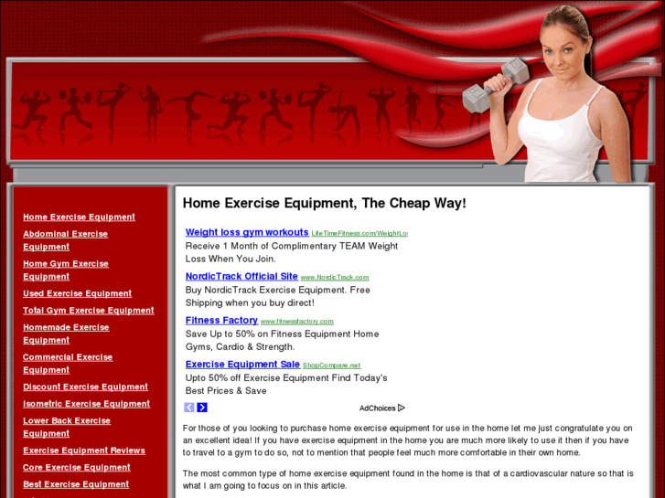 www.homegymexerciseequipment.net