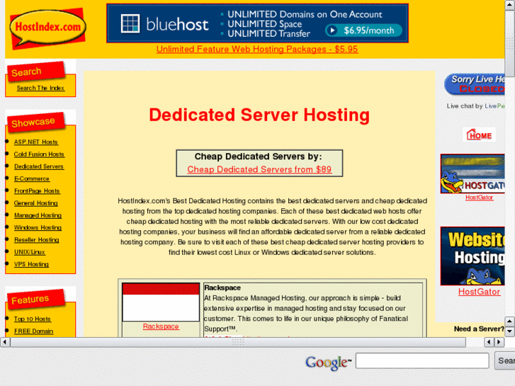 www.inexpensivededicatedservers.com