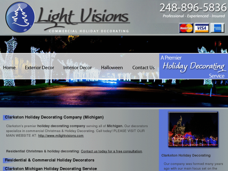 www.lightvisionsholidaydecorating.com