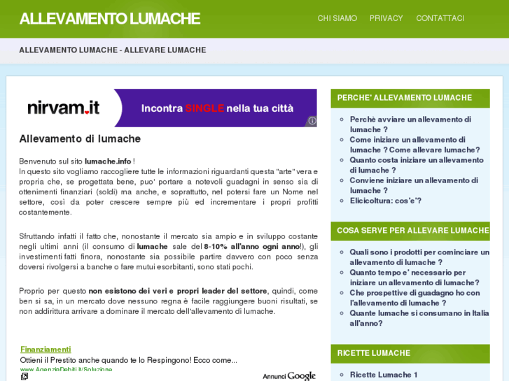 www.lumache.info