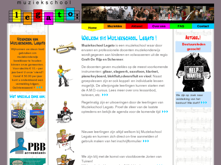 www.muziekschoollegato.nl