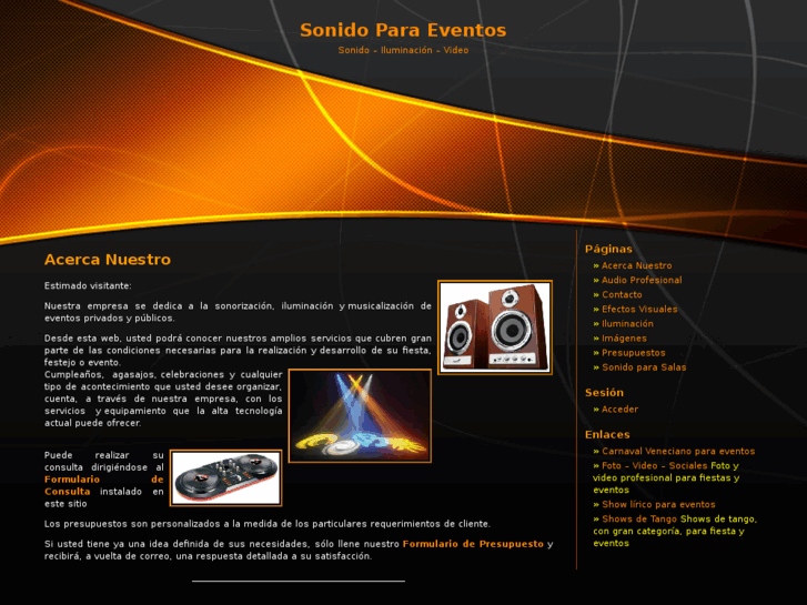 www.sonidoparaeventos.com.ar