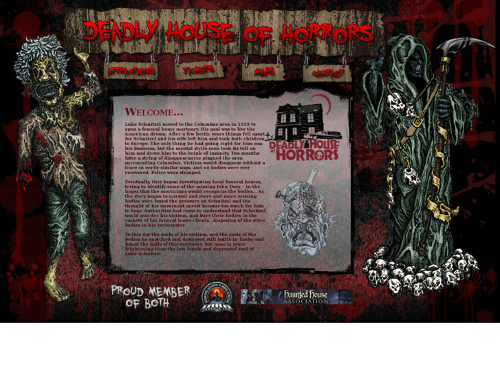 www.thedeadlyhouseofhorrors.com