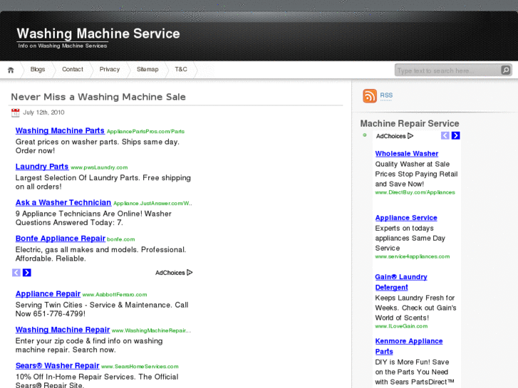 www.washingmachineservice.com