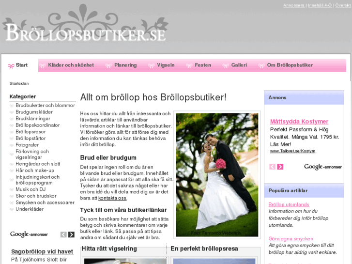 www.brollopsbutiker.se