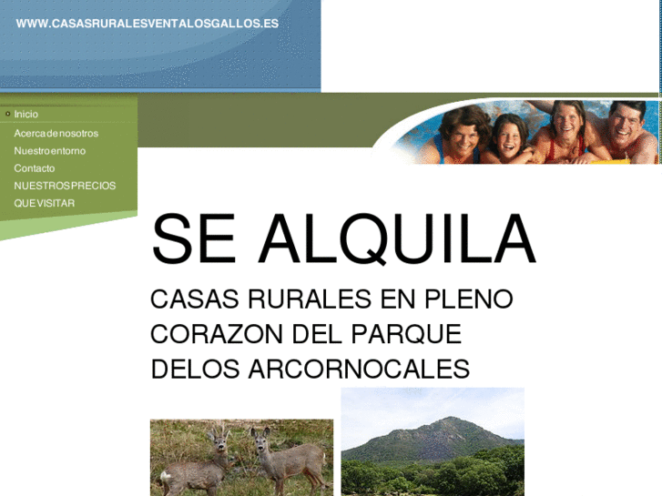 www.casasruralesventalosgallos.es