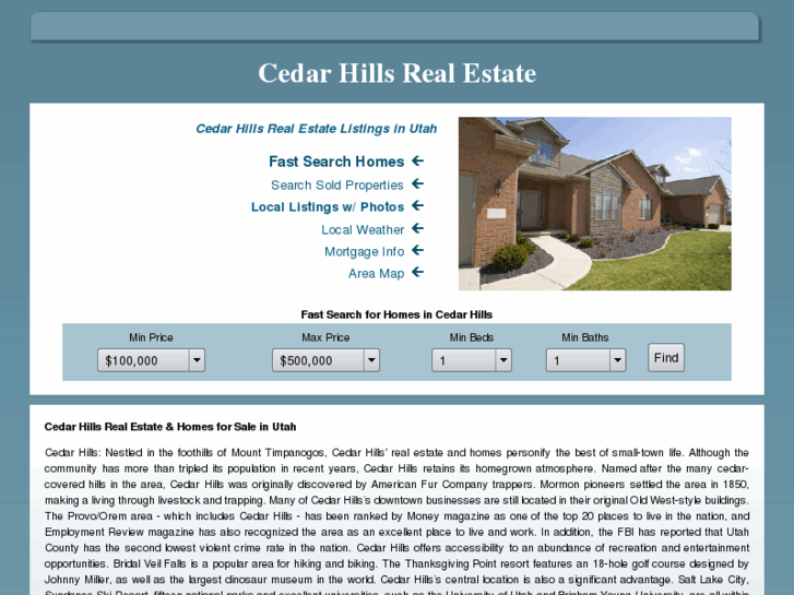 www.cedar-hills-homesforsale.com