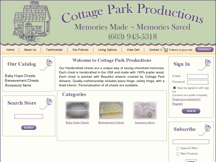 www.cottageparkproductions.com