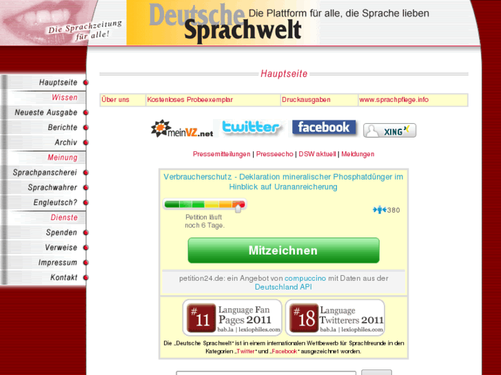 www.deutschesprachwelt.de